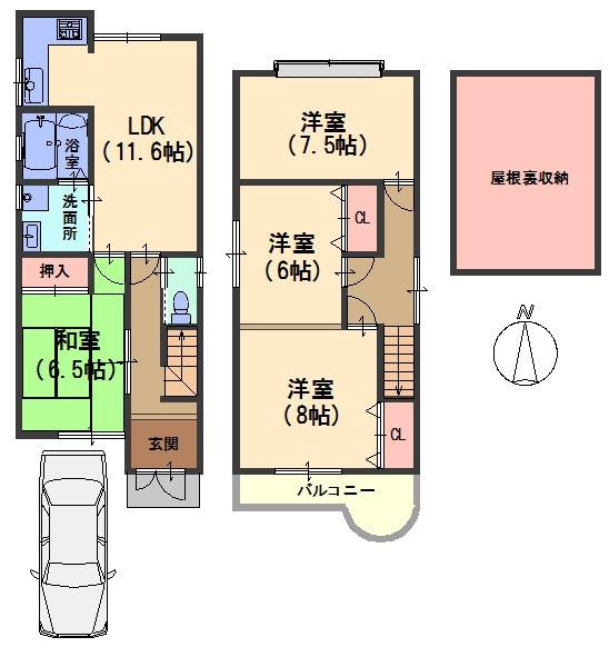 京都市伏見区羽束師志水町の一戸建