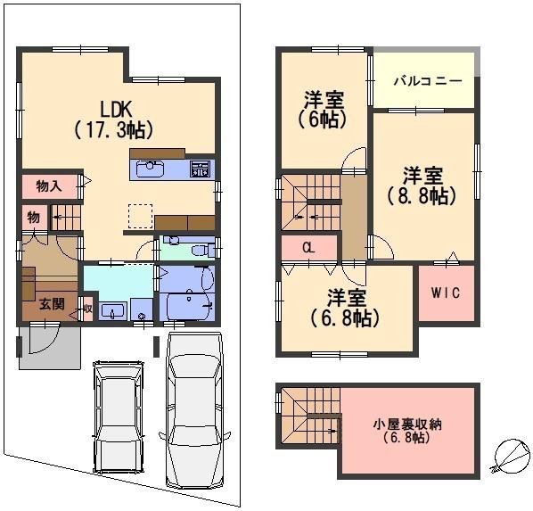 京都市伏見区羽束師古川町の中古一戸建