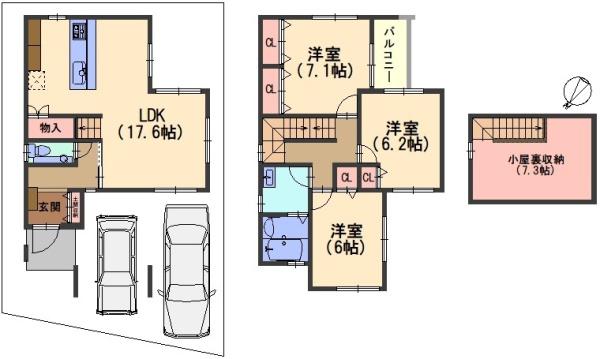 京都市伏見区羽束師古川町の中古一戸建て