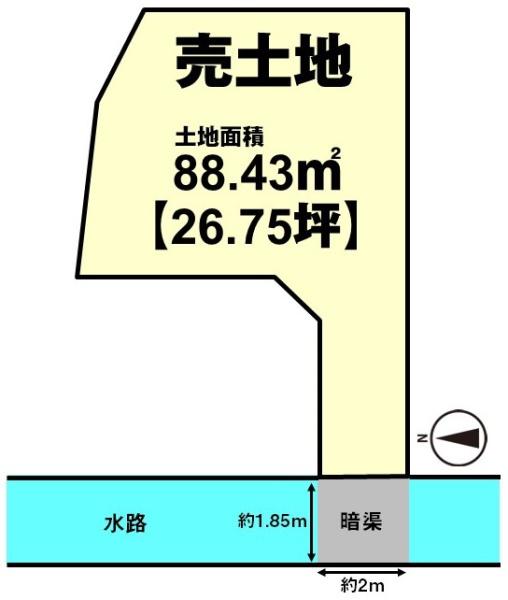 向日市寺戸町飛龍の売土地