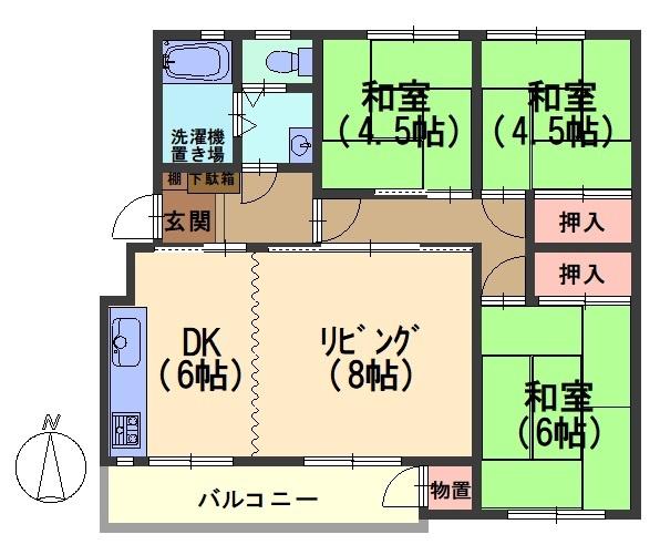 長岡天神ハイツ10号棟