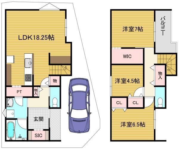 向日市寺戸町岸ノ下の売土地