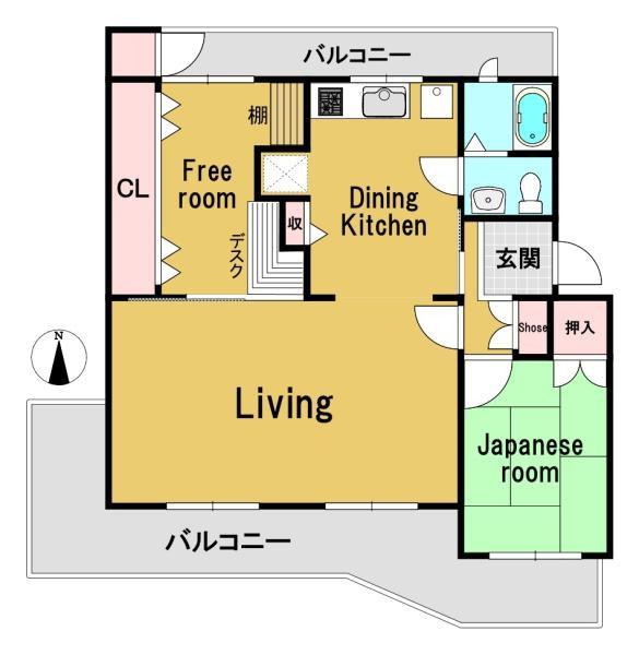 南円明寺ヶ丘団地4棟