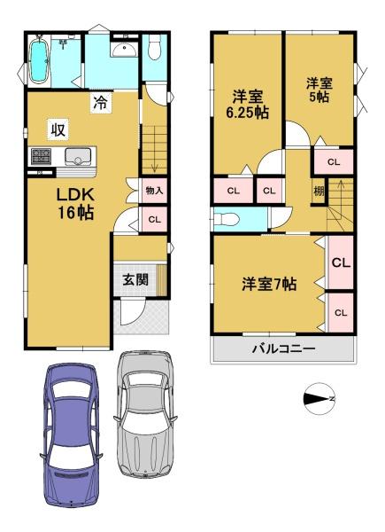 京都市伏見区羽束師鴨川町の中古一戸建