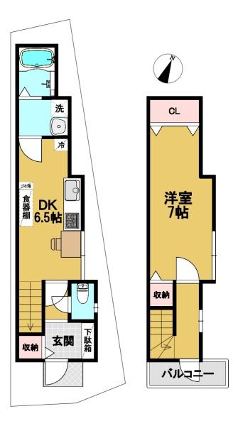 向日市鶏冠井町荒内の土地