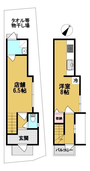 向日市鶏冠井町荒内の土地