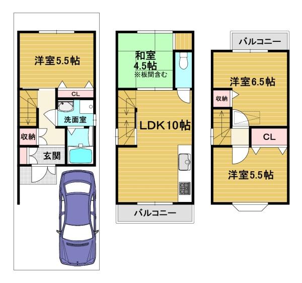 京都市伏見区羽束師鴨川町の一戸建