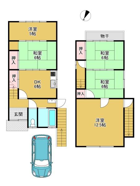 京都市西京区大原野南春日町の中古一戸建