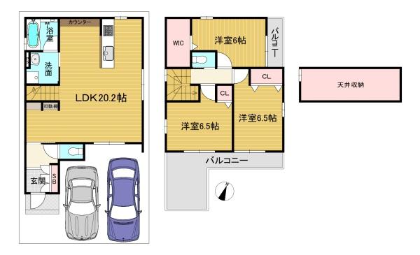 向日市物集女町燈篭前の売土地