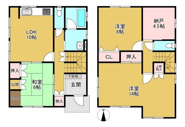 向日市寺戸町山縄手の中古一戸建て