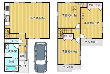 京都市伏見区羽束師菱川町の中古一戸建