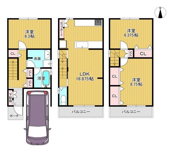 向日市森本町薮路の中古一戸建