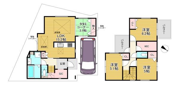 長岡京市奥海印寺駿河田の中古一戸建