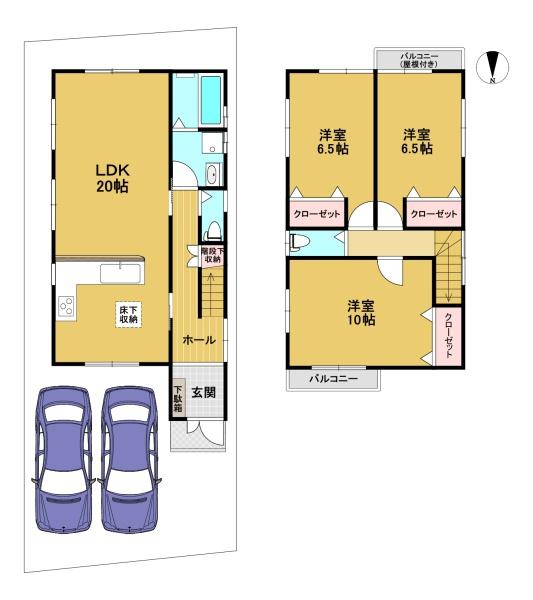 京都市伏見区久我石原町の新築一戸建
