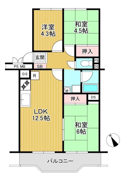 ハイコーポ長岡京Ｂ棟