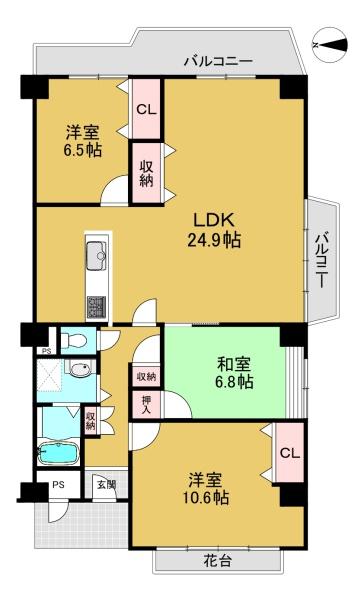 イトーピア向日マンションA棟