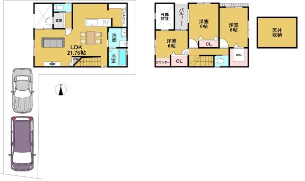 向日市上植野町大田の売土地