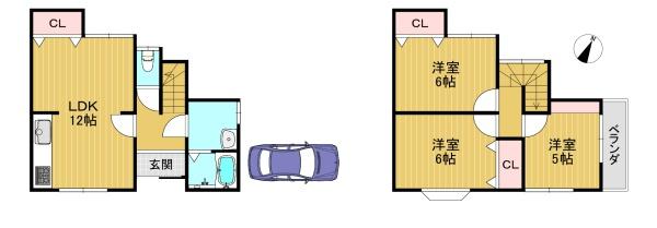 長岡京市奥海印寺多貝垣外の中古一戸建