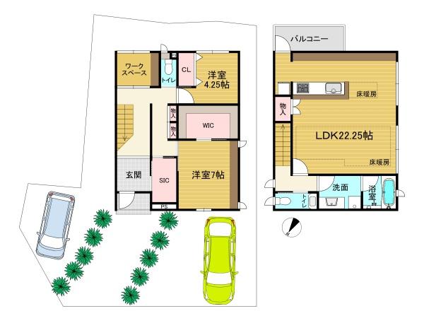 長岡京市金ケ原寿先の中古一戸建
