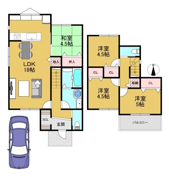 京都市伏見区久我森の宮町の土地