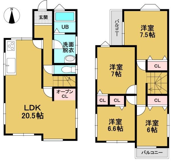 京都市伏見区久我御旅町の中古一戸建