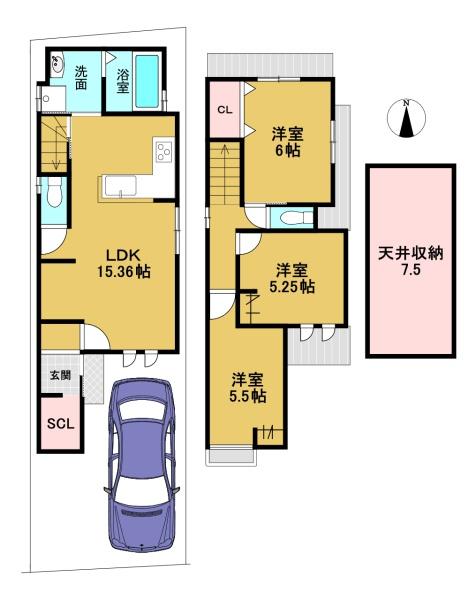 向日市上植野町山ノ下の売土地
