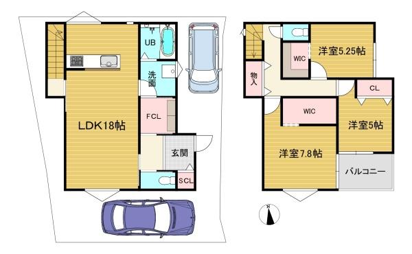 京都市伏見区久我本町の売土地
