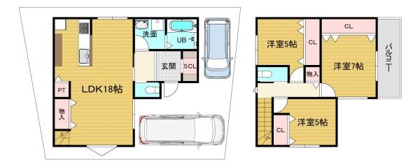 京都市伏見区久我本町の売土地