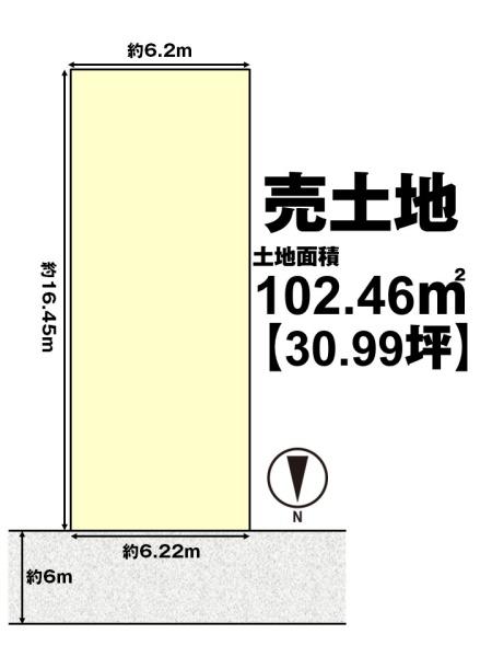 京都市伏見区羽束師鴨川町の売土地