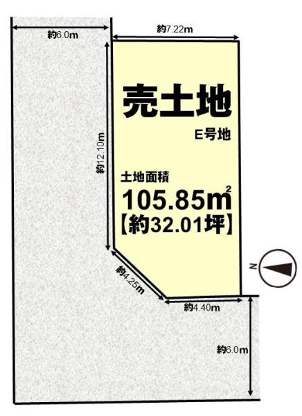 京都市伏見区久我御旅町の売土地