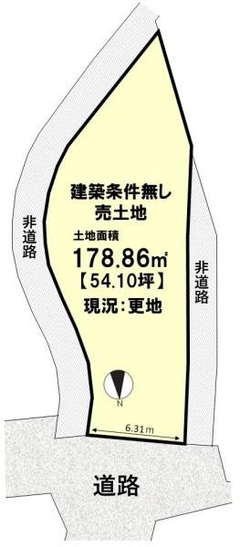 向日市寺戸町笹屋の売土地