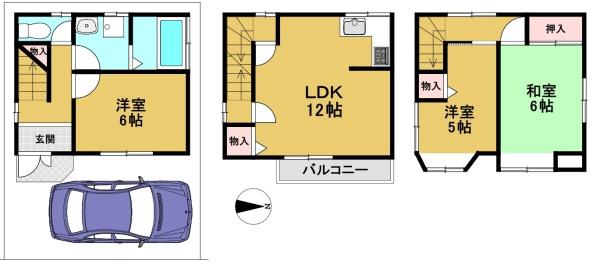 京都市伏見区久我石原町の中古一戸建