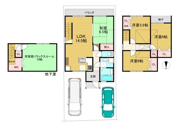 長岡京市下海印寺西明寺の中古一戸建て