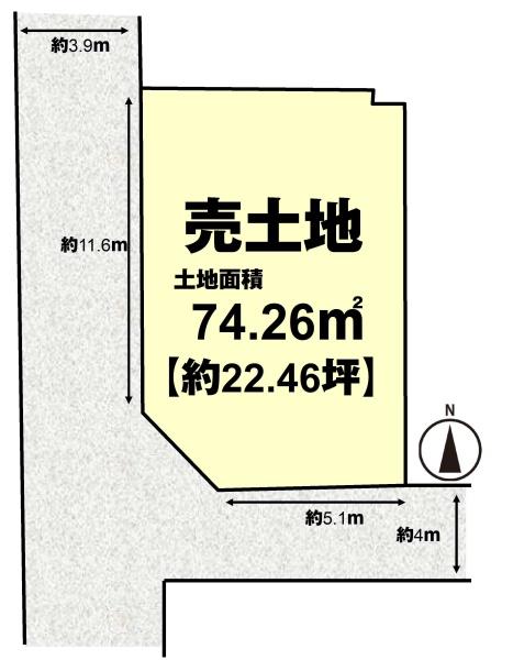 向日市森本町下森本の売土地