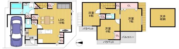 向日市森本町下森本の土地
