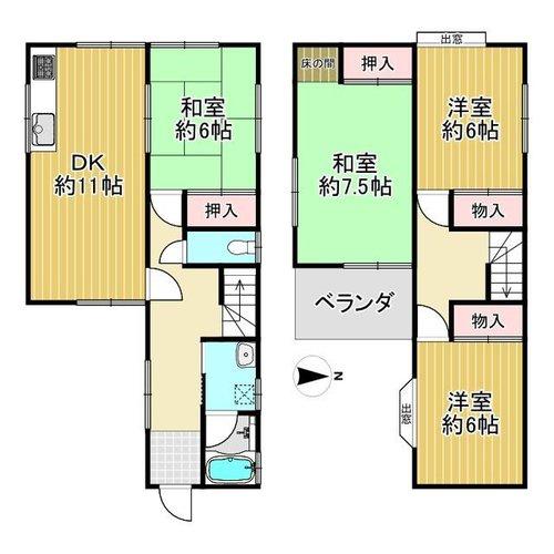 向日市上植野町菱田の中古一戸建