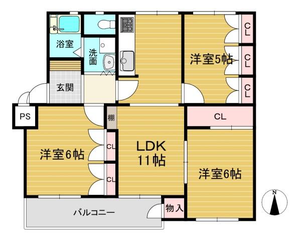 メゾン神足7棟