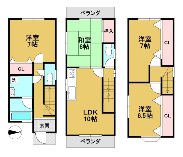 京都市伏見区羽束師志水町の中古一戸建