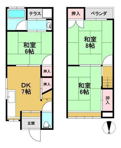京都市伏見区久我本町の中古一戸建