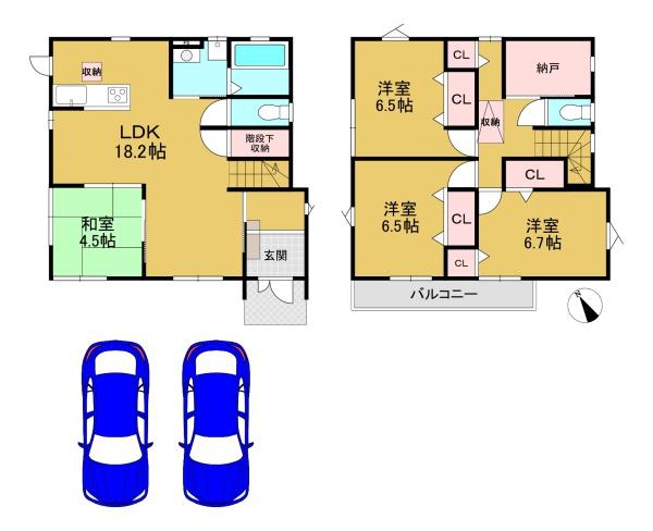 京都市伏見区久我森の宮町の中古一戸建