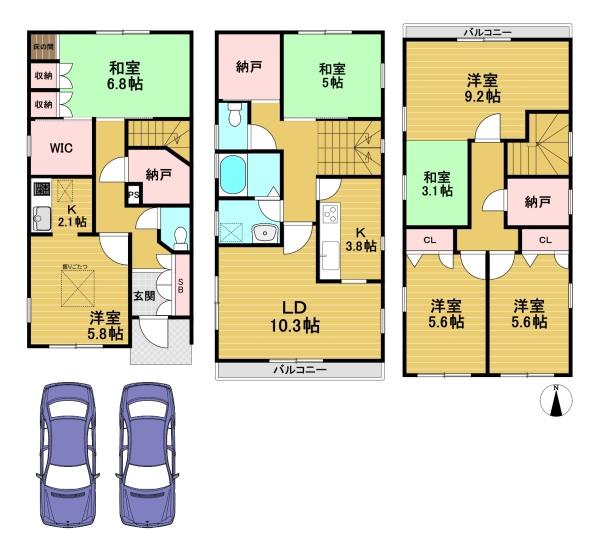 京都市伏見区久我石原町の中古一戸建て