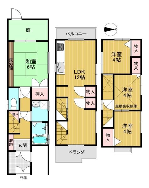 向日市寺戸町山縄手の中古一戸建