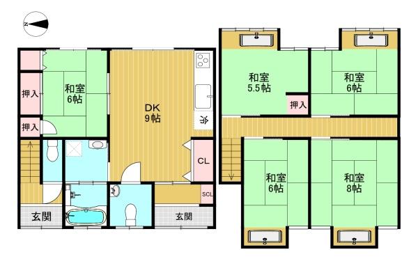 京都市南区東九条中御霊町の中古テラスハウス