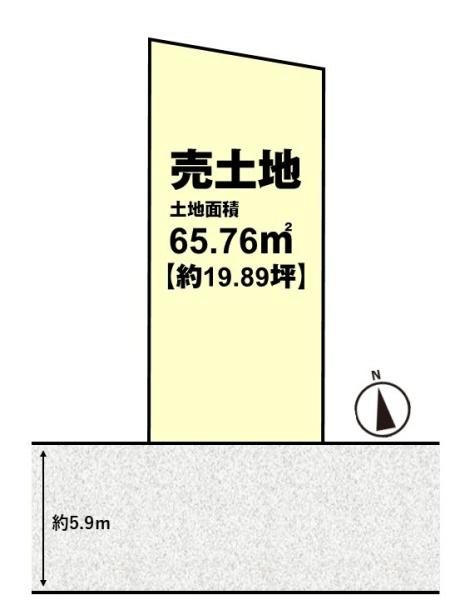 京都市伏見区久我御旅町の売土地