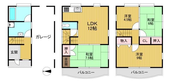 京都市伏見区羽束師菱川町の中古一戸建