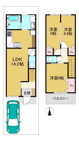 向日市寺戸町永田の土地