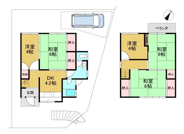 向日市寺戸町大牧の中古一戸建て