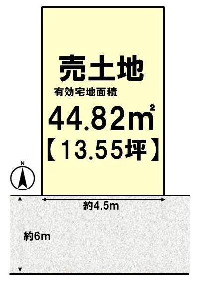 向日市寺戸町東田中瀬の売土地