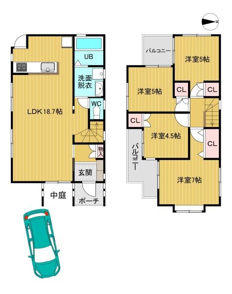 京都市伏見区久我東町の中古一戸建