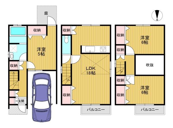 京都市伏見区羽束師菱川町の中古一戸建